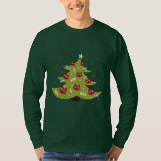 Weihnachtsbaum mit Ziermännchen T-Shirt