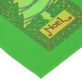 Weihnachtsbaum Mittelgroßer Tischläufer (Ecke)