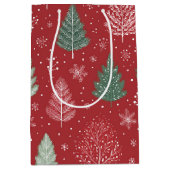 Weihnachtsbaum Mittlere Geschenktüte (Vorderseite)