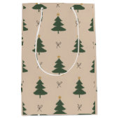 Weihnachtsbaum Mittlere Geschenktüte (Vorderseite)