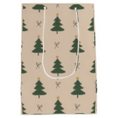 Weihnachtsbaum Mittlere Geschenktüte (Rückseite)