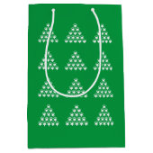 Weihnachtsbaum Mittlere Geschenktüte (Vorderseite)