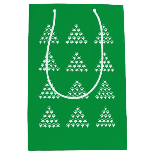 Weihnachtsbaum Mittlere Geschenktüte (Vorderseite)