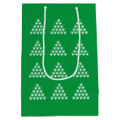 Weihnachtsbaum Mittlere Geschenktüte (Rückseite)