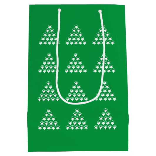 Weihnachtsbaum Mittlere Geschenktüte (Rückseite)