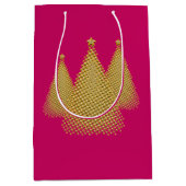 Weihnachtsbaum Mittlere Geschenktüte (Vorderseite)