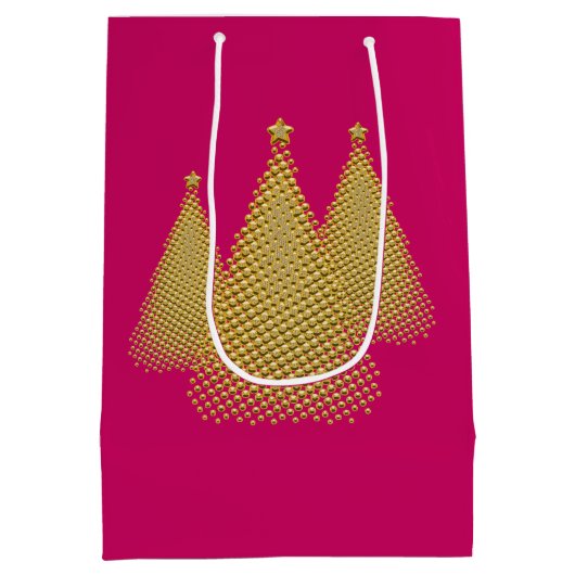 Weihnachtsbaum Mittlere Geschenktüte (Rückseite)