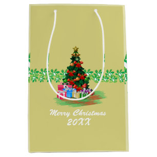 Weihnachtsbaum Mittlere Geschenktüte