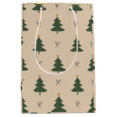 Weihnachtsbaum Mittlere Geschenktüte (Vorderseite)