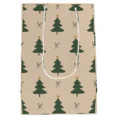 Weihnachtsbaum Mittlere Geschenktüte (Rückseite)
