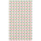 Weihnachtsbaum Mod Mitte des Jahrhunderts Tischdecke (Vorderseite)