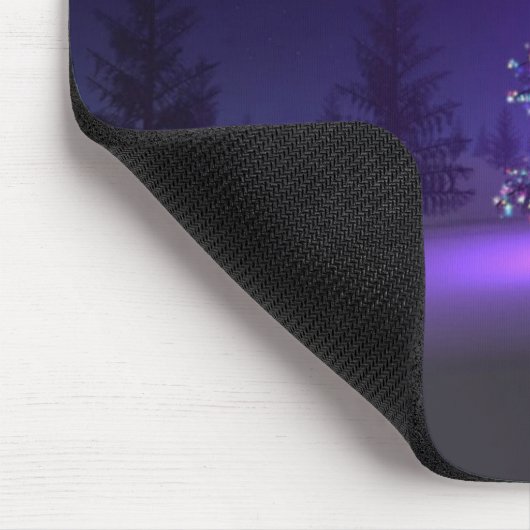 Weihnachtsbaum Mouse Pad Mousepad (Ecke)