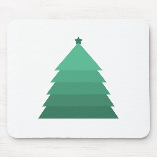 Weihnachtsbaum Mouse Pad Mousepad (Vorne)