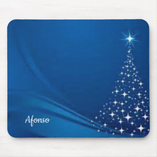 Weihnachtsbaum Mouse Pad Mousepad (Vorne)
