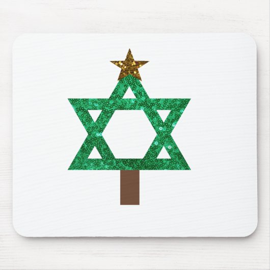 Weihnachtsbaum Mousepad (Vorne)