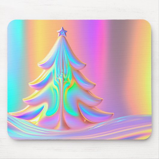 Weihnachtsbaum Mousepad (Vorne)