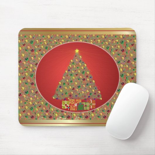 Weihnachtsbaum Mousepad (Mit Mouse)