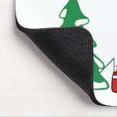 Weihnachtsbaum Mousepad (Ecke)