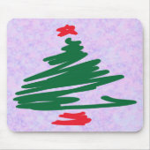 Weihnachtsbaum Mousepad (Vorne)