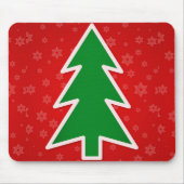 Weihnachtsbaum Mousepad (Vorne)