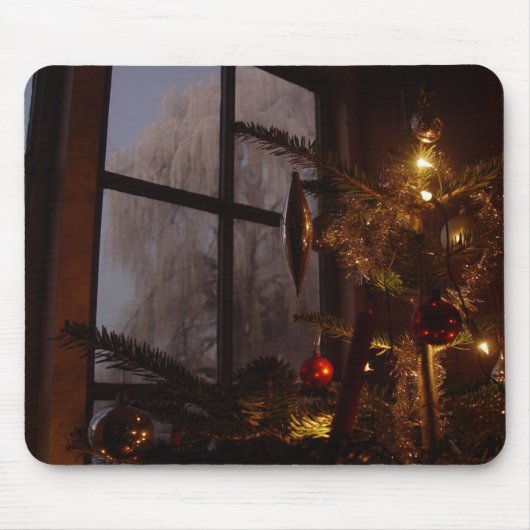 Weihnachtsbaum Mousepad (Vorne)