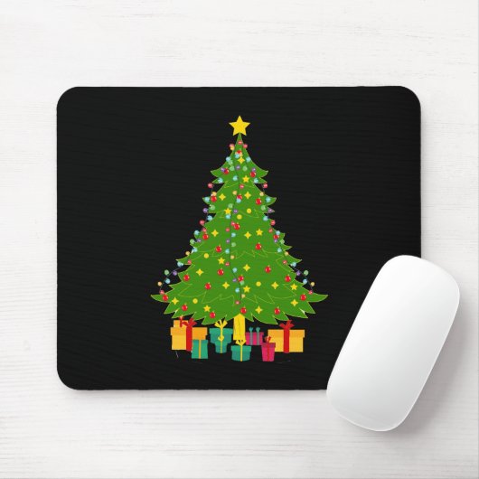 Weihnachtsbaum Mousepad (Mit Mouse)