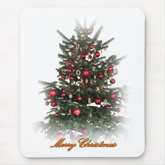 Weihnachtsbaum Mousepad (Vorne)