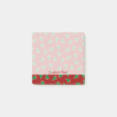 Weihnachtsbaum-Muster Post-it Klebezettel (Vorderseite)