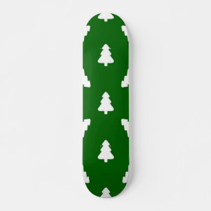 Weihnachtsbaum-Muster Skateboard