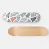 Weihnachtsbaum-Muster Skateboard (Horizontal)