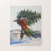 Weihnachtsbaum | N.C. Wyeth Puzzle (Vertikal)