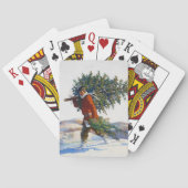 Weihnachtsbaum | N.C. Wyeth Spielkarten (Rückseite)