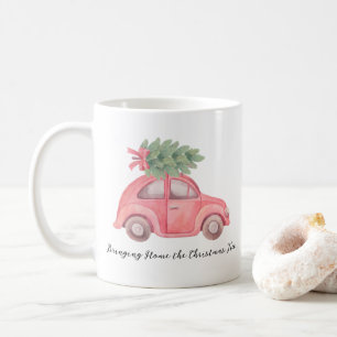 Weihnachtsbaum nach Hause bringen, Tasse, 330 ml Kaffeetasse