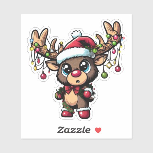 Weihnachtsbaum nach Maß Vinyl Sticker (Blatt)