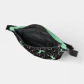 Weihnachtsbaum Nahtloses Muster Bauchtasche (Offen)