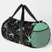 Weihnachtsbaum Nahtloses Muster Duffle Bag (Rechte Ecke)
