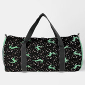 Weihnachtsbaum Nahtloses Muster Duffle Bag (Rückseite)