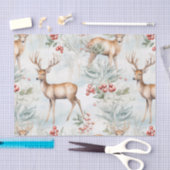 Weihnachtsbaum Nahtloses Muster Seidenpapier (Handwerk)