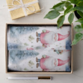Weihnachtsbaum Nahtloses Muster Seidenpapier (Geschenk)