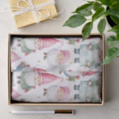 Weihnachtsbaum Nahtloses Muster Seidenpapier (Geschenk)