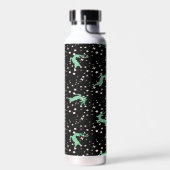 Weihnachtsbaum Nahtloses Muster Trinkflasche (Links)