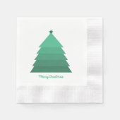 Weihnachtsbaum Napkin Serviette (Vorderseite)