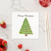 Weihnachtsbaum Napkins Serviette (Beispiel)