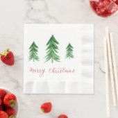 Weihnachtsbaum Napkins Serviette (Beispiel)