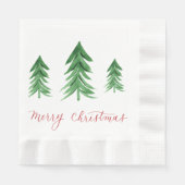 Weihnachtsbaum Napkins Serviette (Vorderseite)