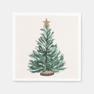 Weihnachtsbaum Napkins Serviette