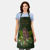 Weihnachtsbaum Natur und Wildnis Grün Schürze (Getragen)