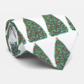 Weihnachtsbaum Necktie Krawatte (Gerollt)