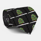 Weihnachtsbaum Necktie Krawatte (Gerollt)