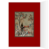 Weihnachtsbaum Nest ~ Karte (Innen (Links))